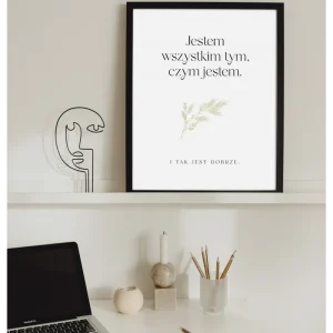 Plakat Jestem wszystkim tym, czym jestem